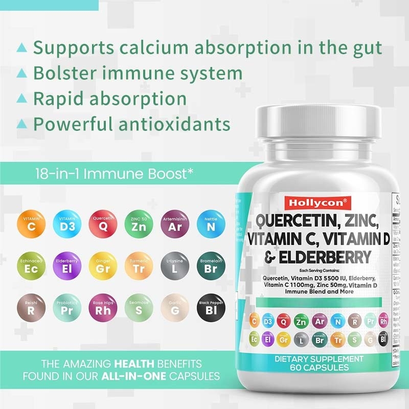 OEM Allergy Relief Lung Immune Defense Support Supplement for Adults Dietary Capsules