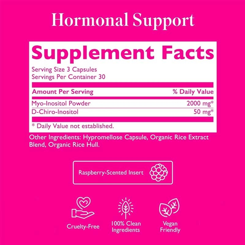 OEM Ovarian Support Vitamins Hormone Balance for Women Ovarian Vitamins Capsules