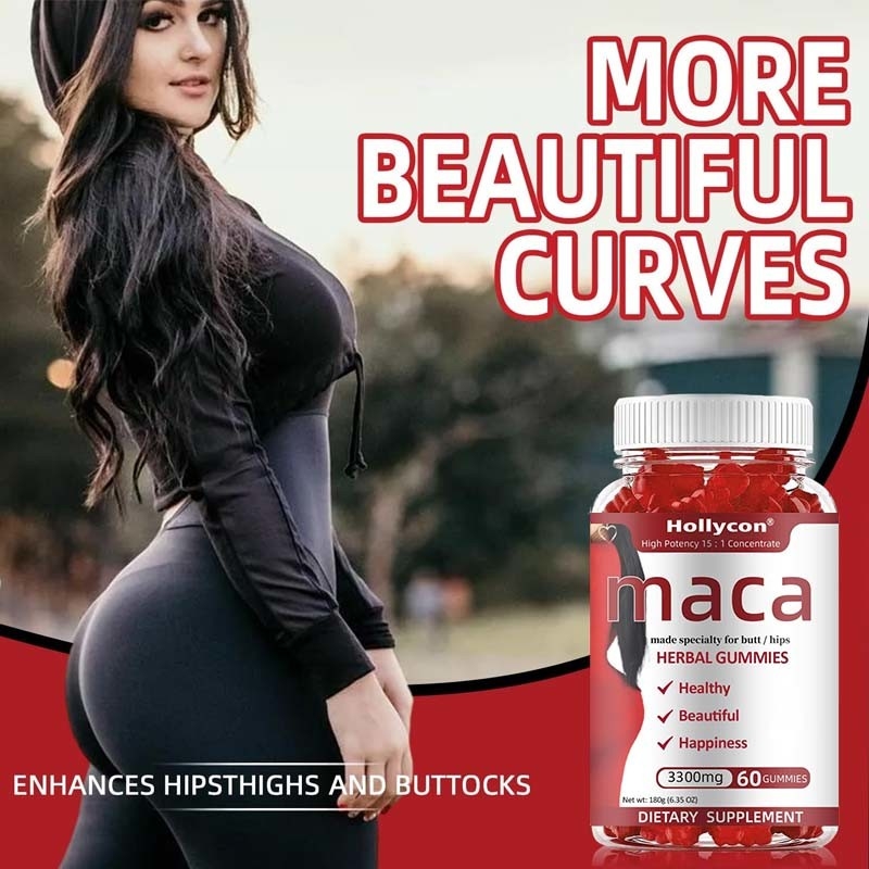 OEM Energy Mood Immune Support and Hormone Balance for Women Maca Root Gummies