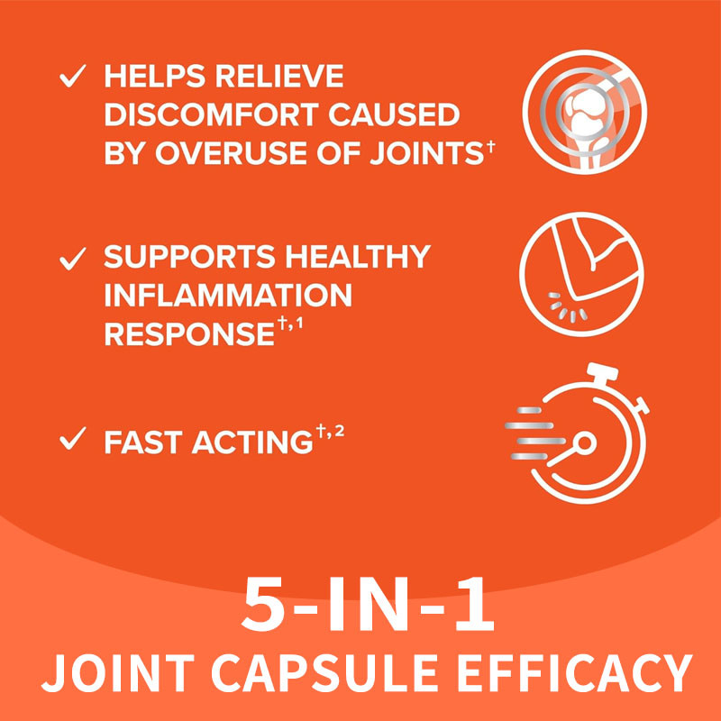 OEM 5-in-1Joint Support Healthy Inflammation for Adults Glucosamine Chondroitin Capsules
