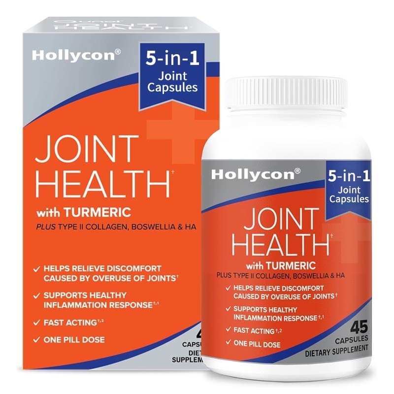 OEM 5-in-1Joint Support Healthy Inflammation for Adults Glucosamine Chondroitin Capsules