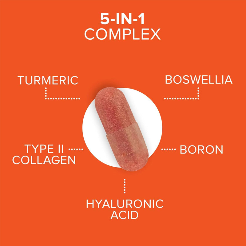 OEM 5-in-1Joint Support Healthy Inflammation for Adults Glucosamine Chondroitin Capsules