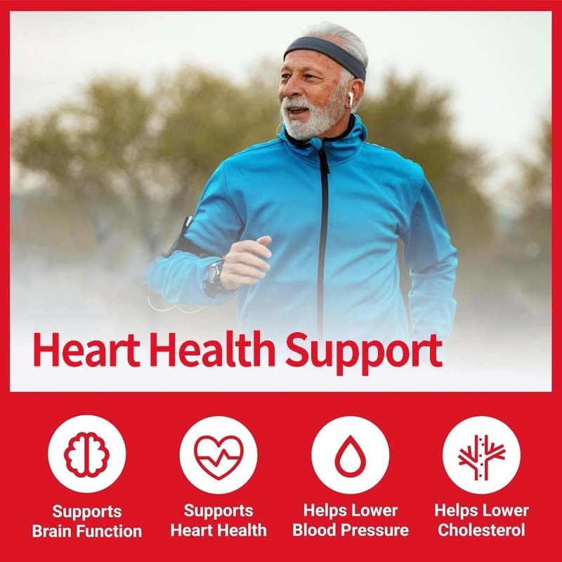 OEM Organic 4000 FU Per Serving Heart Health Support For Adults Nattokinase Capsules