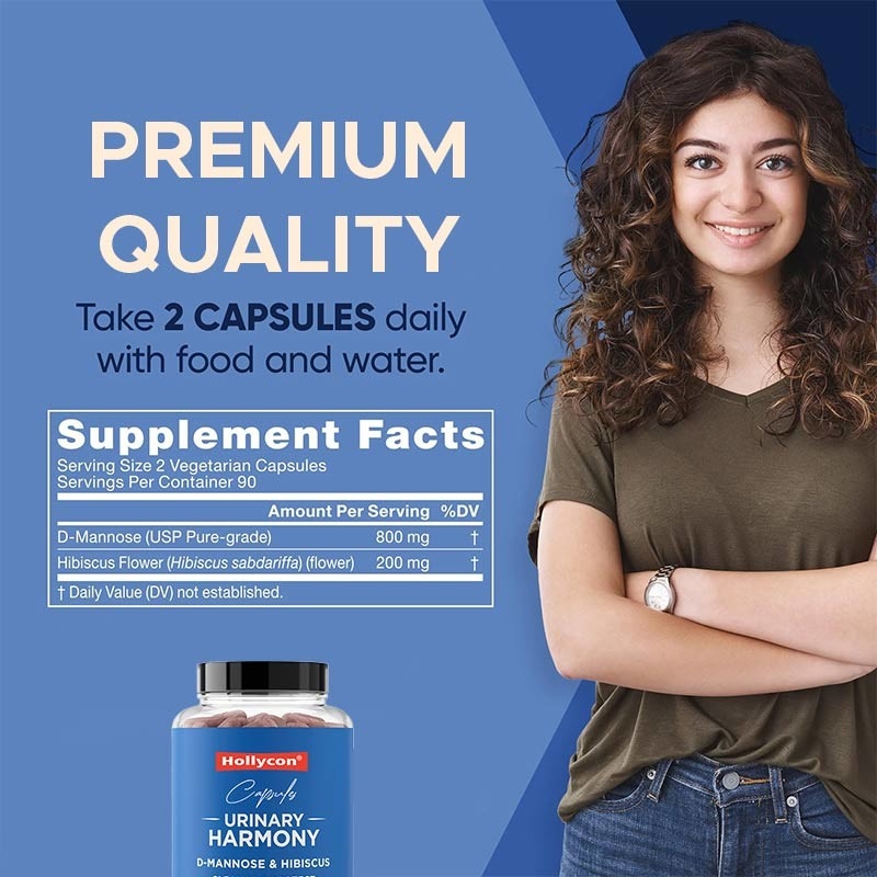 Factory Urinary Tract Health for Women D-Mannose Supplement Antioxidant Immune Support