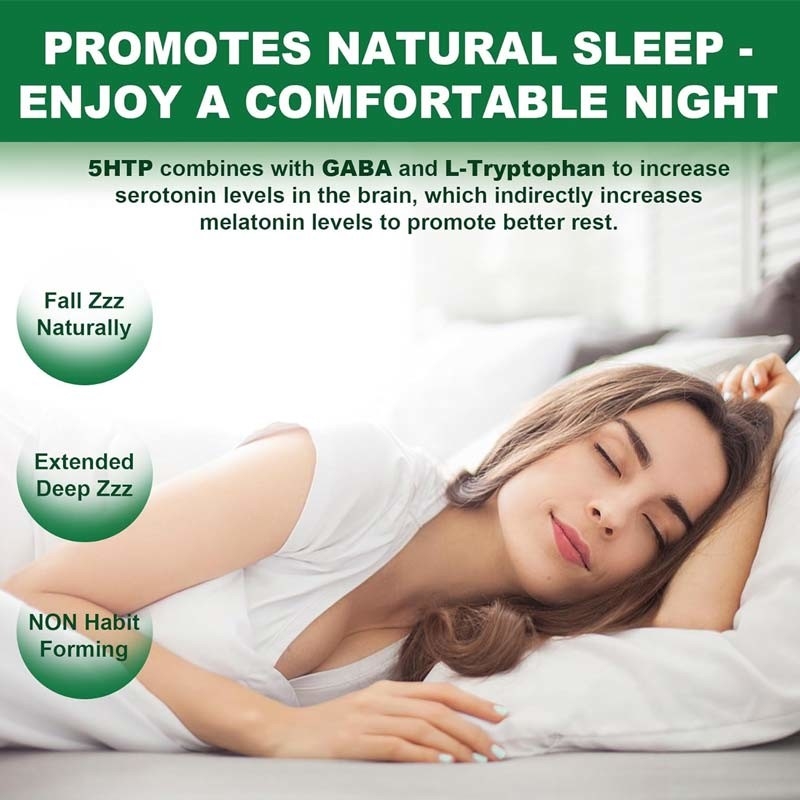 OEM 5 - HTP GABA Sleep Gummies Natural Sleep Brain And Joint Relax GABA Supplement