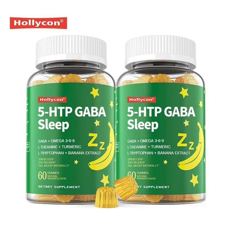 OEM 5 - HTP GABA Sleep Gummies Natural Sleep Brain And Joint Relax GABA Supplement