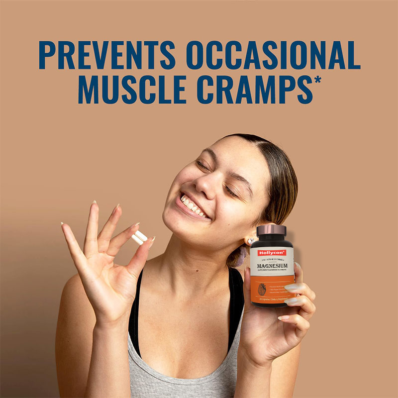 Supplier Magnesium Glycinate Capsules Magnesium Supplement Help sleep Support bone heart health Boost Immune