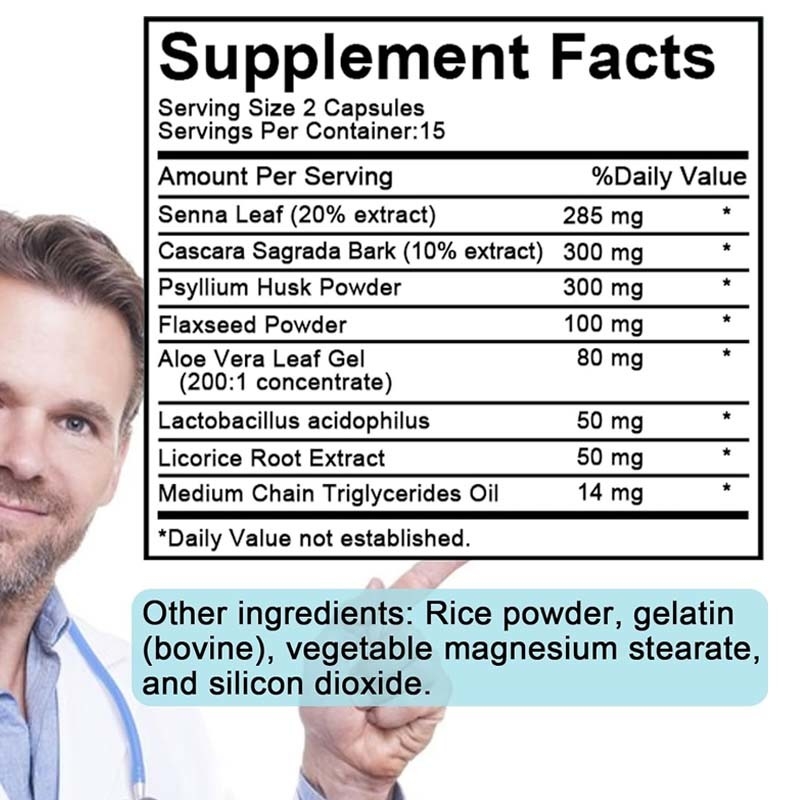 15 Day Cleanse Gut Support Capsules Supports Intestinal Health Intestinal Flora