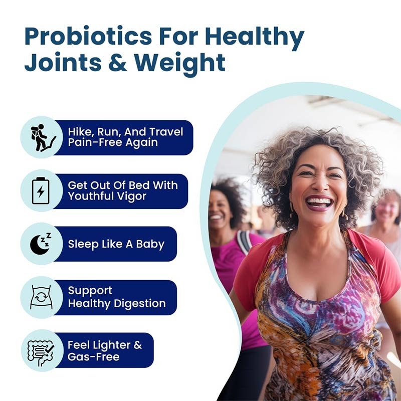 OEM Menopause Products Probiotics for Women Moringa Powder Help Lose Weight Slimming Capsules