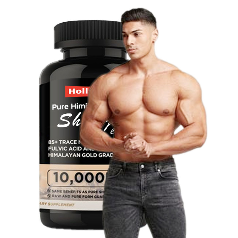 OEM Pure Himilayan Organic Shilajit Capsules Antioxidants Support Energy Immune Stress Relief