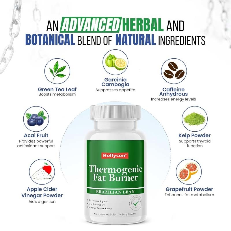 Fat Burner Capsules For Weight Loss Natural Slimming Capsules For Weight Control