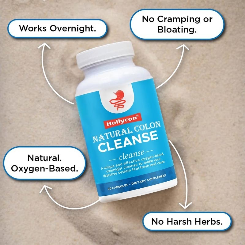 Factory Colon Cleanse Magnesium Oxide Supplements Slimming Capsules 15 Day Gut Cleanse Supplement