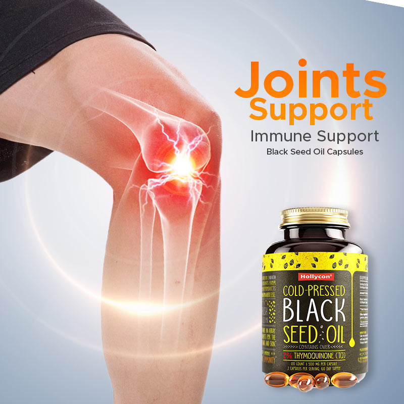 Black Seed Oil Softgels 1000mg Black Cumin Seed Oil For Immune Support