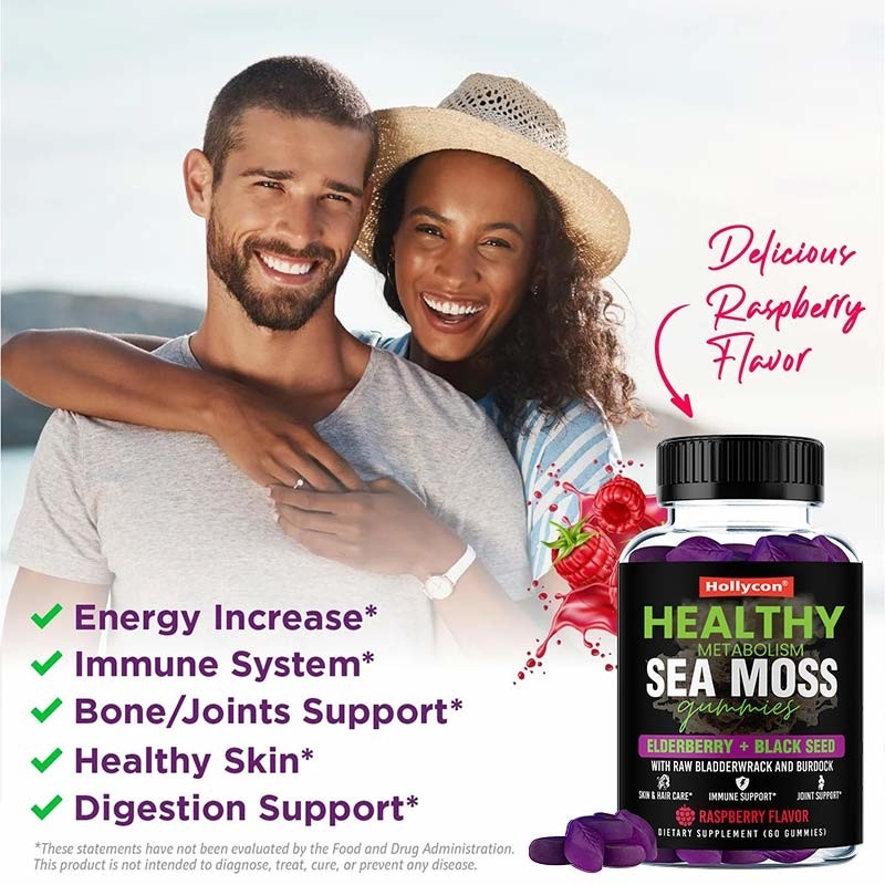 Sea Moss Gummies For Strong Hair Irish Sea Moss Gummies For Immune Support