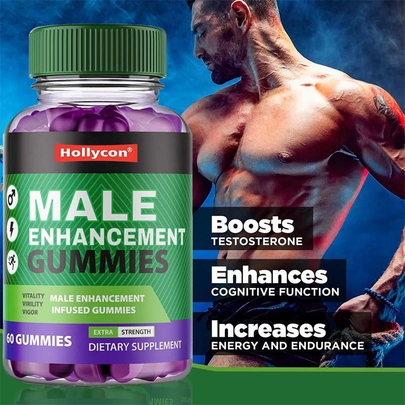 Male Enhancement Gummies OEM Factory Boost Testo Supplement Horny Goat Weed Gummies