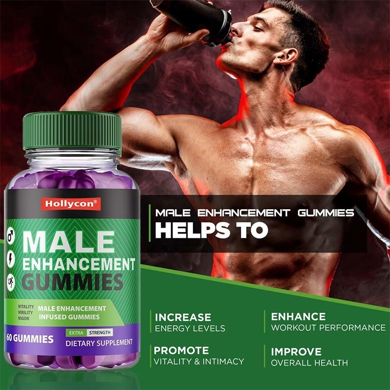 Male Enhancement Gummies OEM Factory Boost Testo Supplement Horny Goat Weed Gummies