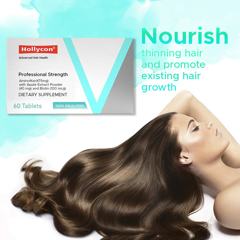 In Stock Hair Growth Tablets Vivisc Hair Growth Hair Vitamins Supplement Factory Hot Selling