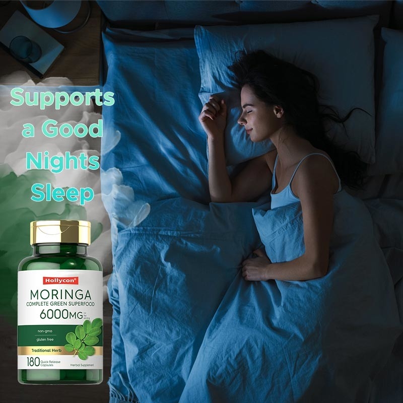 Moringa Powder Capsules For Joint Support Moringa Powder Supplement For Good Sleep