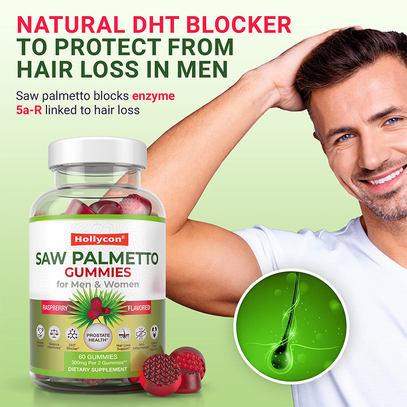 Saw Palmetto Gummies For Man And Women Hormonal Balance Saw Palmetto Supplement