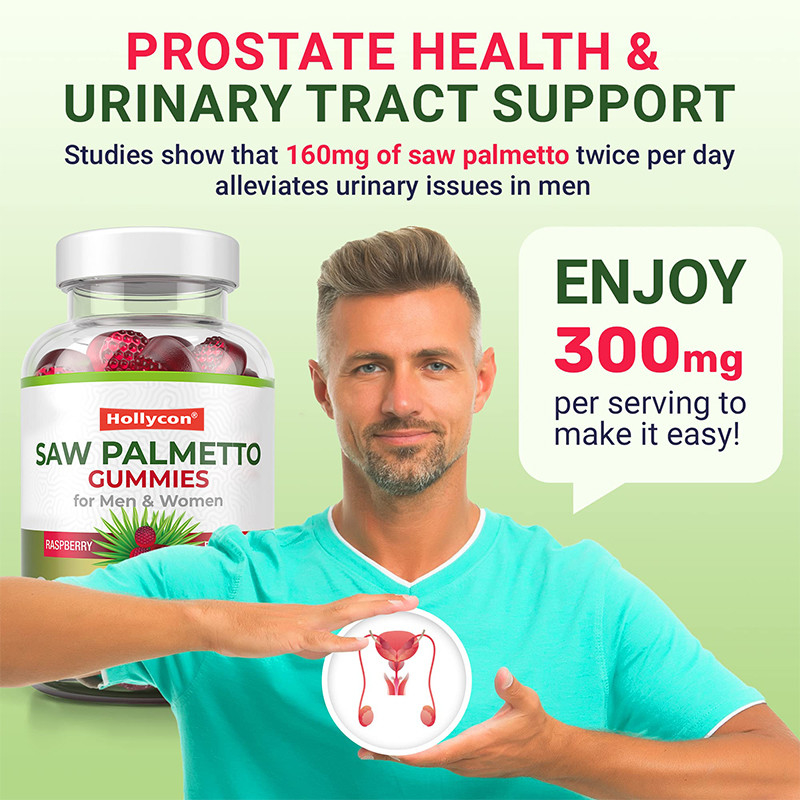 Saw Palmetto Gummies For Man And Women Hormonal Balance Saw Palmetto Supplement