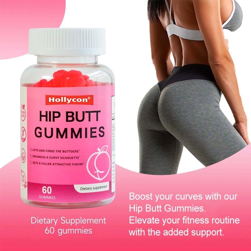 OEM Hip Butt Gummies For Women Butt Enhancing Supplement For Butt Lift
