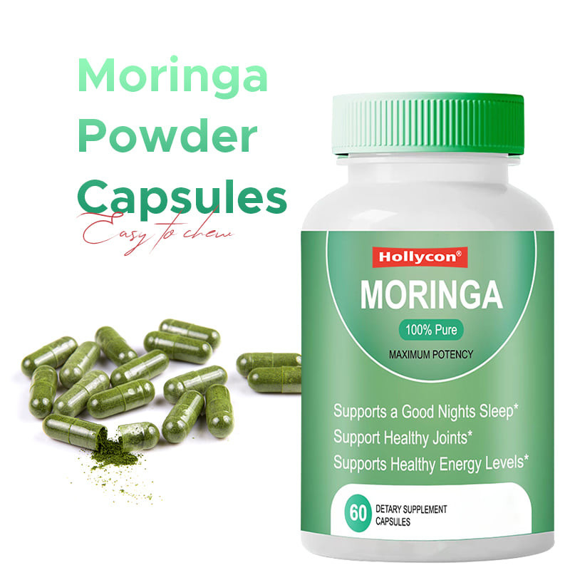 Moringa Powder Capsules For Support Healthy Energy Levels Moringa Powder Capsules