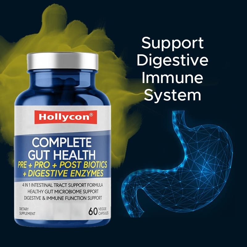 Factory Probiotics for Women and Men Digestive Enzymes Capsules Gut Health Supplement