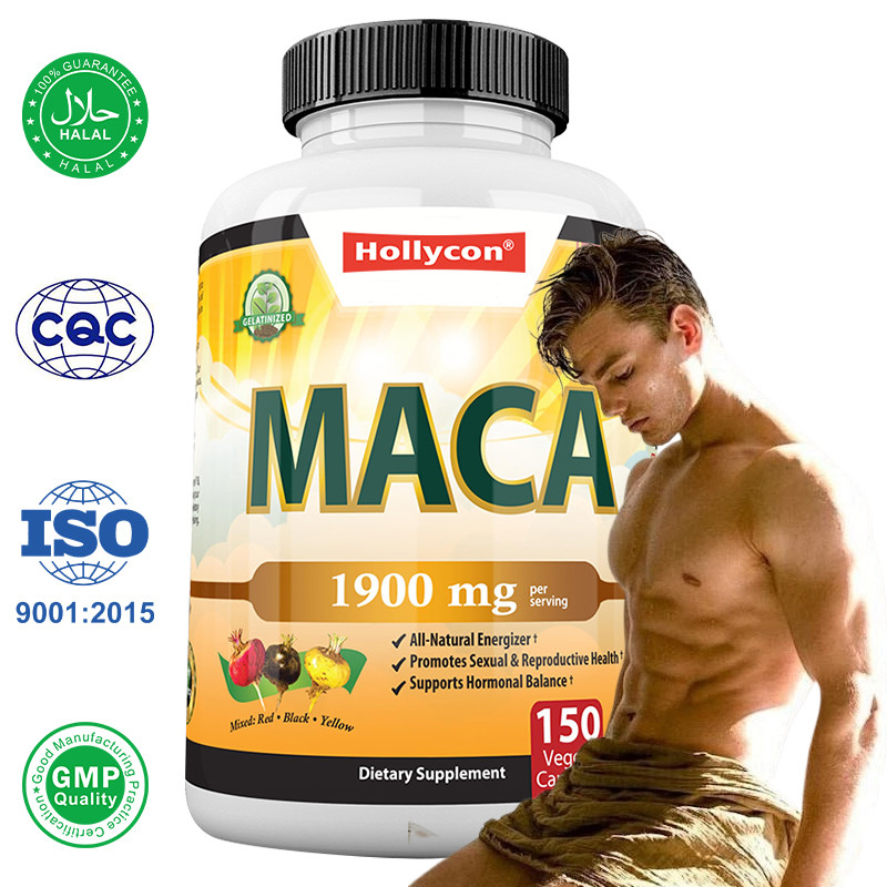 Maca Root Capsule Powerful Energy Capsules For Men Mood And Hormonal Balance