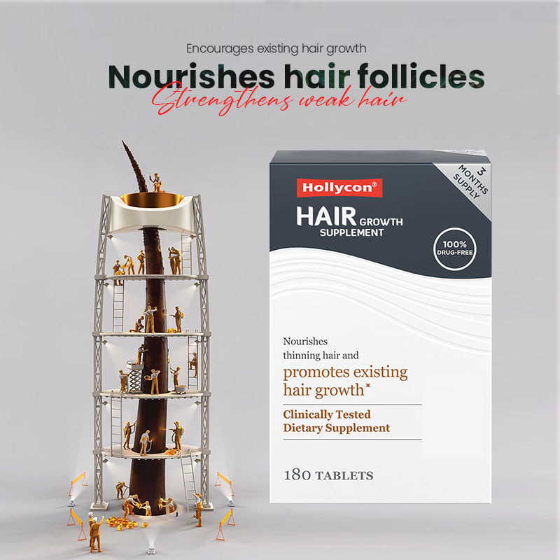 In Stock Factory Men's Hair Growth Supplements Man Hair Growth Vitamins Tablets