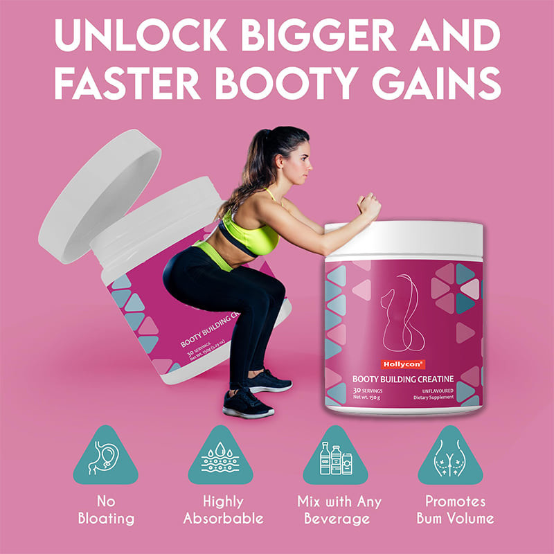 Booty Building Creatine Powder For Women Creatine Monohydrate Powder For Booty Gain