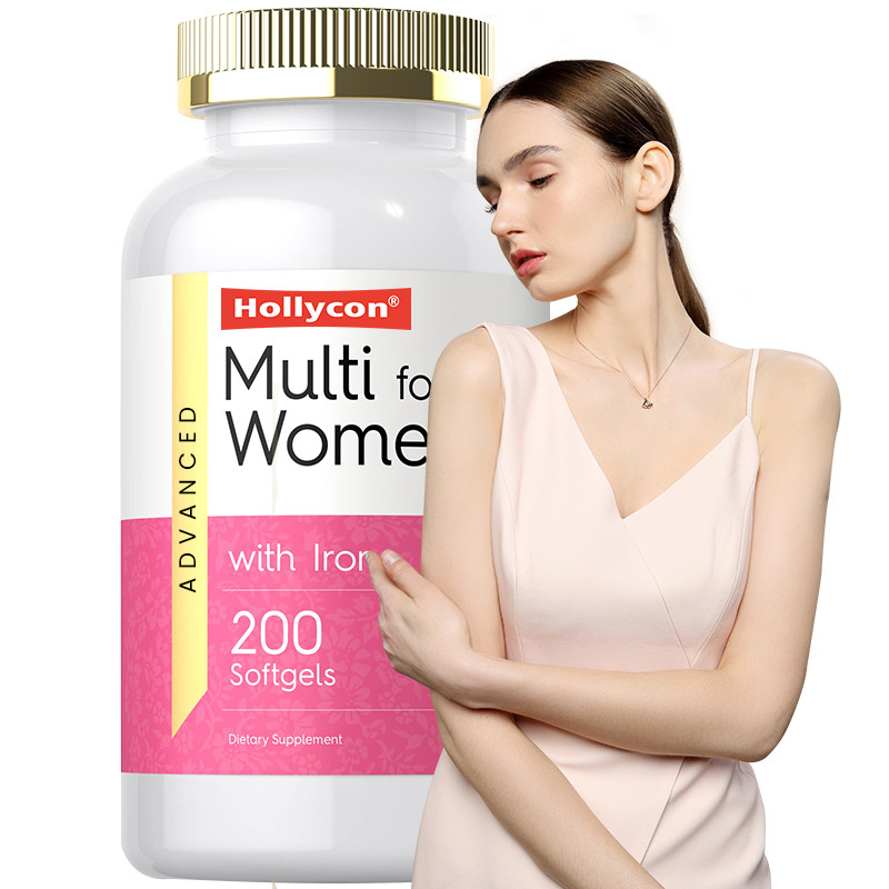 Multivitamin Softgels For Women For Immune System Daily Vitamins For Woman