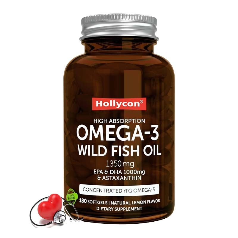 Triglyceride Omega 3 Wild Fish Oil For Brain Function Heart Eye And Skin Health