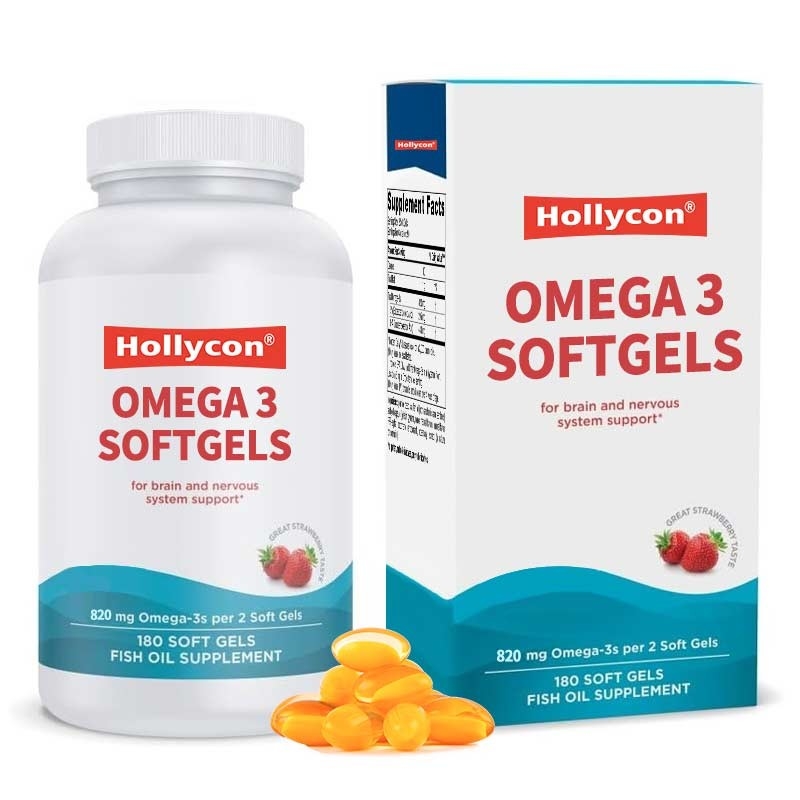 Omega3 Softgels High Intensity DHA Formula For Brain And Nervous System Support