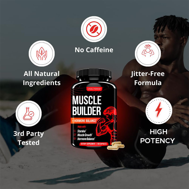 Supplier Muscle Builder Supports Muscle Growth Size Strength And Energy Booster