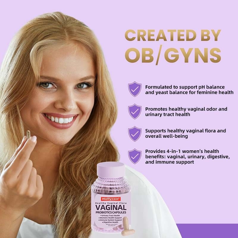 Vaginal Probiotics Capsules For Women Promotes PH Balance And Healthy Vaginal Odor