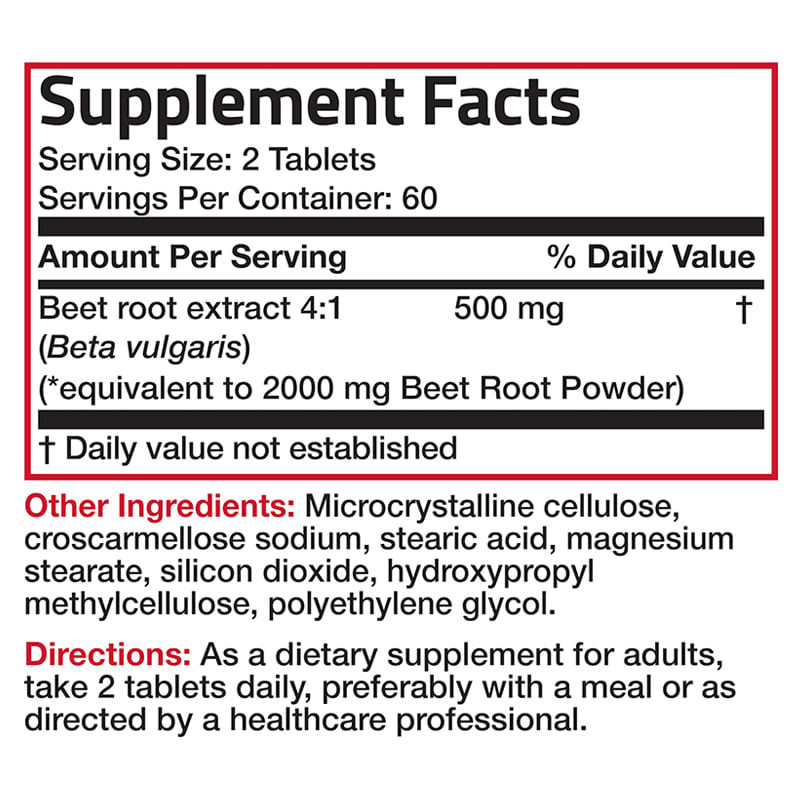 OEM Beet Root Capsules For High Blood Pressure 500mg Organic Beet Root Extract