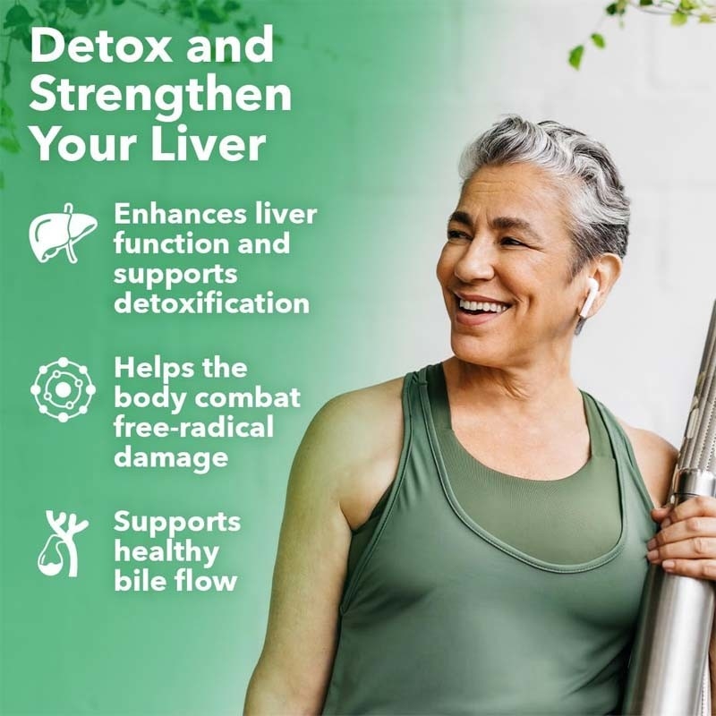 Factory Milk Thistle Capsules Liver Health Support Antioxidant Support And Detox