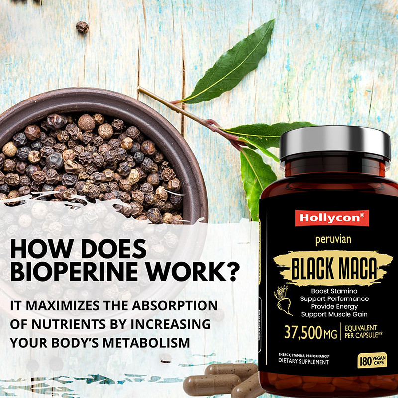 OEM Maca Root Capsules Organic Maca Root Blend For Mood Support Maca Capsules