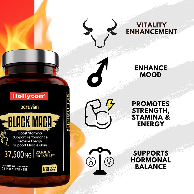 OEM Maca Root Capsules Organic Maca Root Blend For Mood Support Maca Capsules