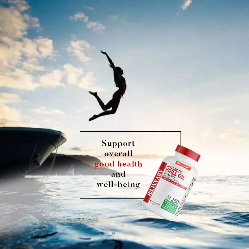 Antarctic Krill Oil For Support Overall Health 2000mg Antarctic Krill Oil Softgels