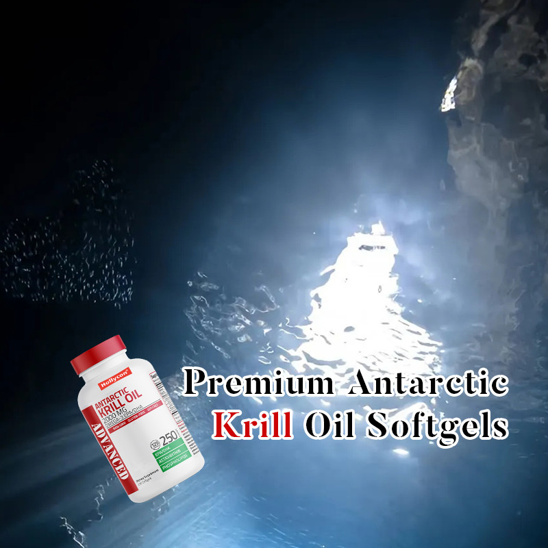 Antarctic Krill Oil For Support Overall Health 2000mg Antarctic Krill Oil Softgels
