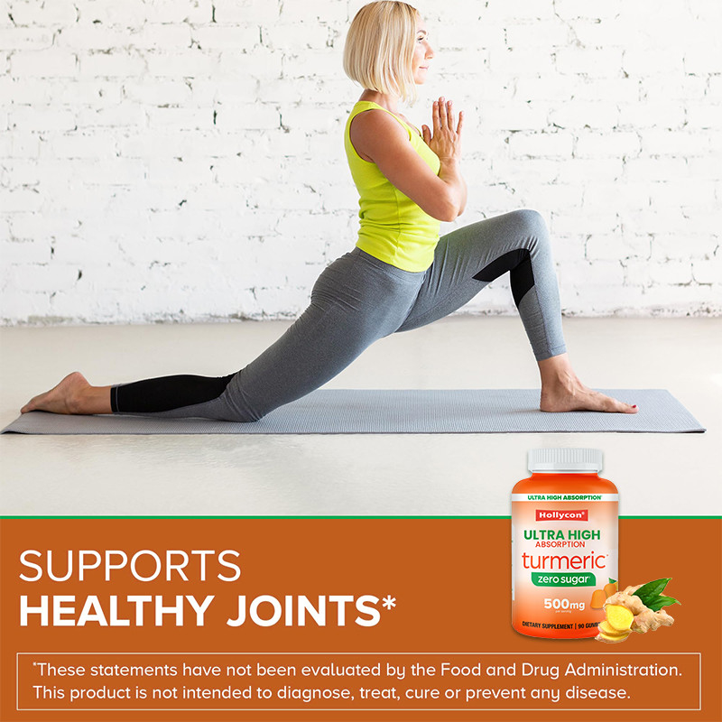 OEM Zero Sugar Turmeric Gummies For Bone Support Turmeric Complex Extract Gummies