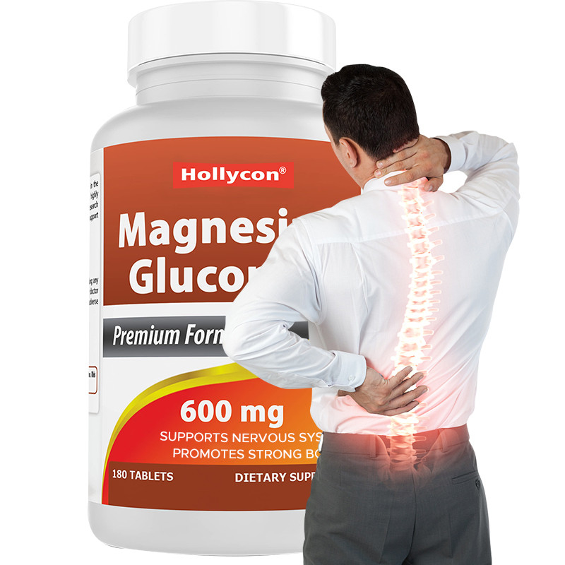 Magnesium Glycinate Tablets For Strong Bones 35mg Magnesium Tablets For Nervous System