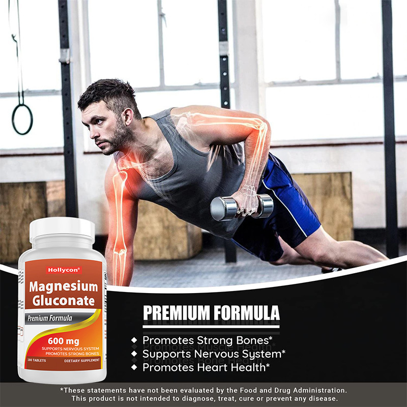 Magnesium Glycinate Tablets For Strong Bones 35mg Magnesium Tablets For Nervous System