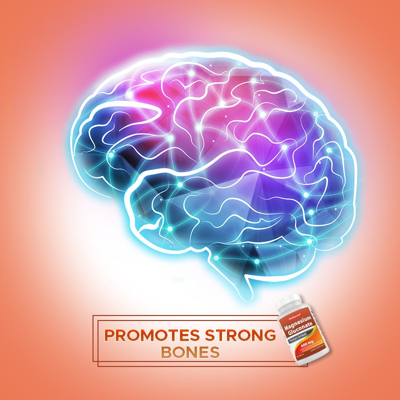 Magnesium Glycinate Tablets For Strong Bones 35mg Magnesium Tablets For Nervous System