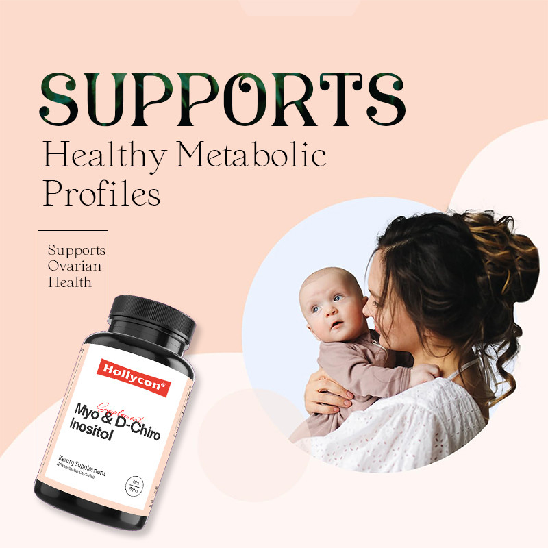 Inositol Supplement For Hormonal Balance Myo-Inositol And D-Chiro Inositol Capsules