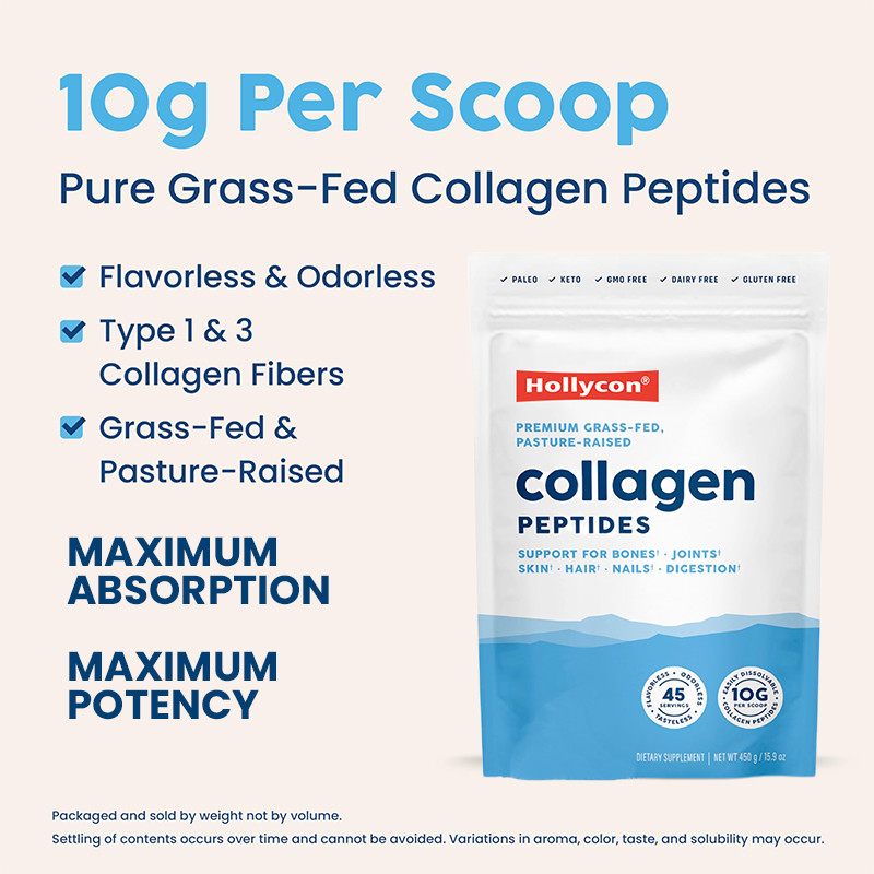 OEM Collagen Peptides Protein Supplement For Bone Support Collagen Peptides Protein Powder