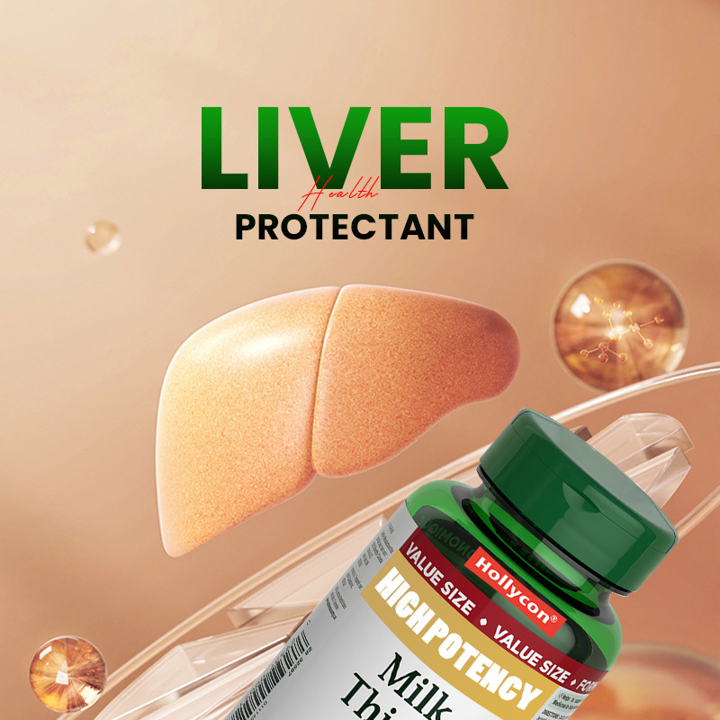OEM Milk Thistle Softgels For Support Liver Function 1000mg Milk Thistle Softgels