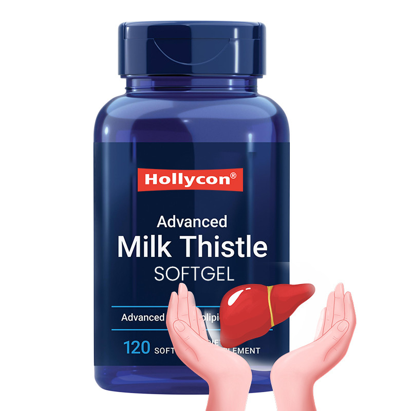 Milk Thistle Supplement For Promote Liver Health Milk Thistle Softgels For Natural Detox
