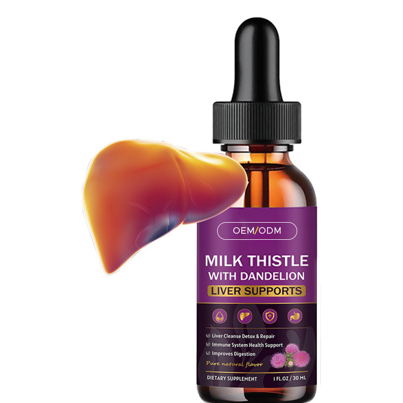 OEM Milk Thistle Oil Organic Milk Thistle Seed For Immune Support Milk Thistle Oil